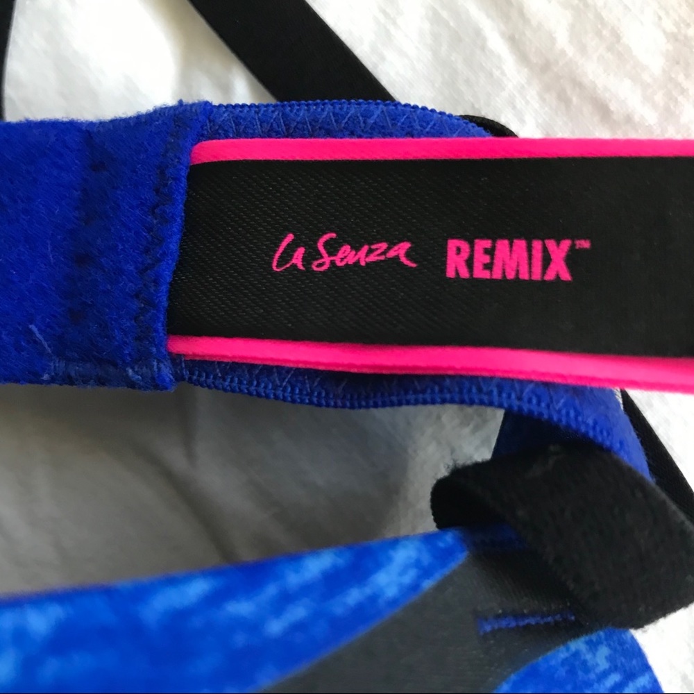 LaSenza BLU Stripe Bra, 32C. *P1065 - Picture 3 of 5